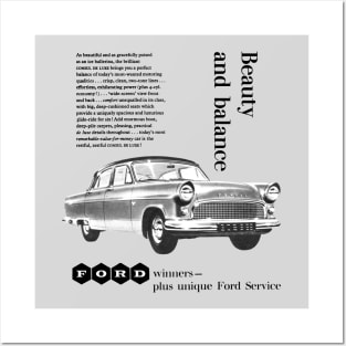 FORD CONSUL DE LUXE - advert Posters and Art